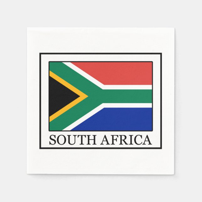 Südafrika Serviette (Vorderseite)