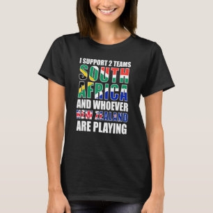 Südafrika Sportfan Neuseeland Joke T-Shirt