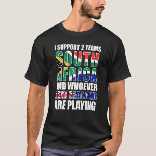 Südafrika Sportfan Neuseeland Joke T-Shirt