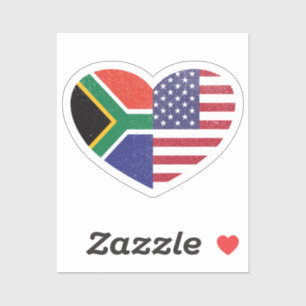 Südafrika Südafrika USA Aufkleber