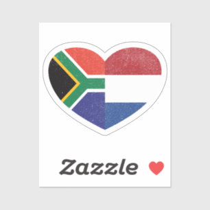 Südafrika Südafrikanische Niederlande Niederländis Aufkleber