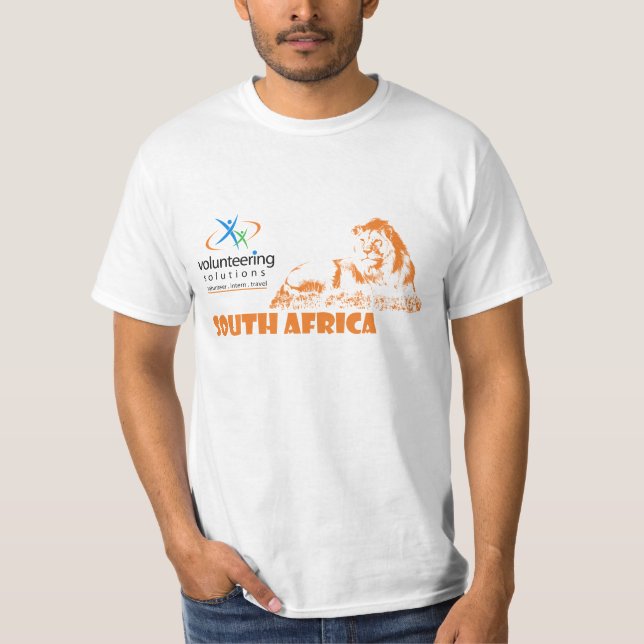 Südafrika-T - Shirt - Freiwillig erbieten der (Vorderseite)