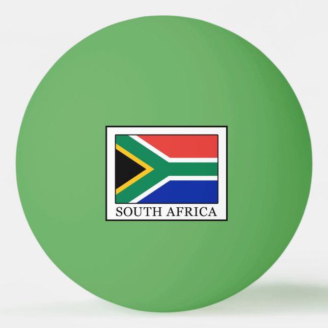 Südafrika Tischtennisball (Vorderseite)