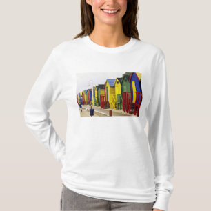 Südafrika, Western Cape, St. James.farbig T-Shirt