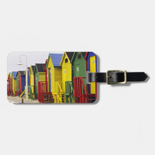 Südafrika, Westkap, St James. Bunt Gepäckanhänger