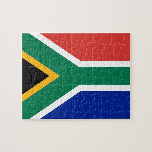 Südafrikanische Flagge (Horizontal)