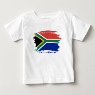 Südafrikanische Flagge Baby T-shirt