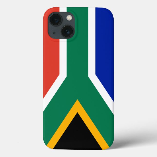 Südafrikanische Flagge Case-Mate iPhone Hülle (Rückseite)