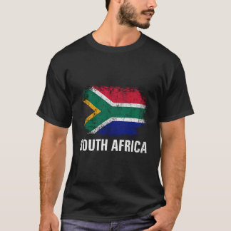 Südafrikanische Flagge für Südafrika T-Shirt
