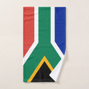 Südafrikanische Flagge Handtuch