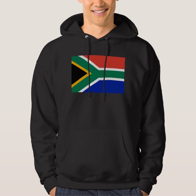 Südafrikanische Flagge Hoodie (Vorderseite)