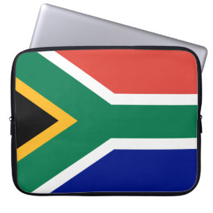 Südafrikanische Flagge Laptopschutzhülle