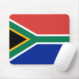 Südafrikanische Flagge Mousepad