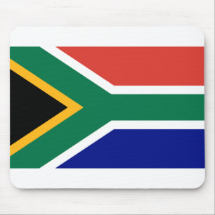 Südafrikanische Flagge Mousepad
