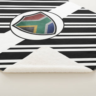 Südafrikanische Flagge Sherpadecke
