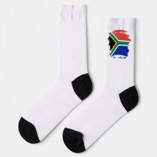 Südafrikanische Flagge Socken