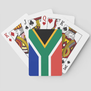 Südafrikanische Flagge Spielkarten