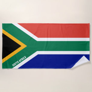 Südafrikanische Flagge Splendid Patriotic Strandtuch