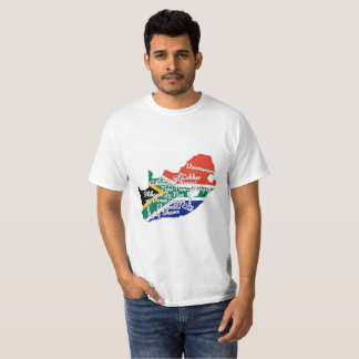 Südafrikanische Flagge T-Shirt