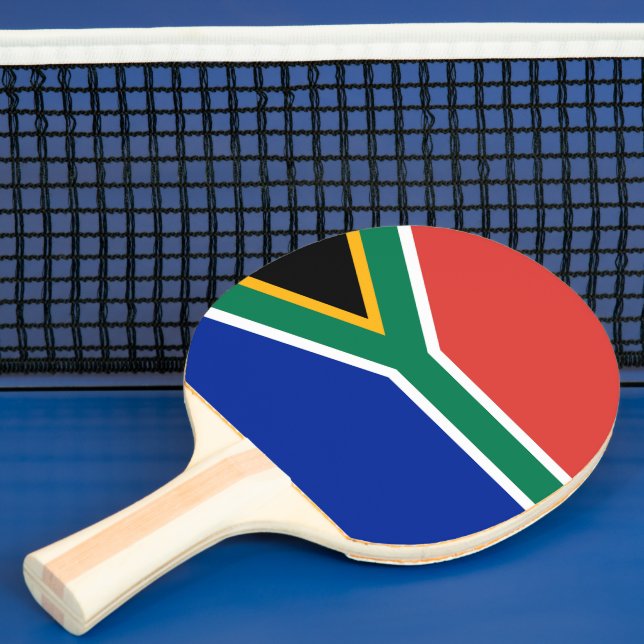 Südafrikanische Flagge Tischtennis Schläger (InSitu)