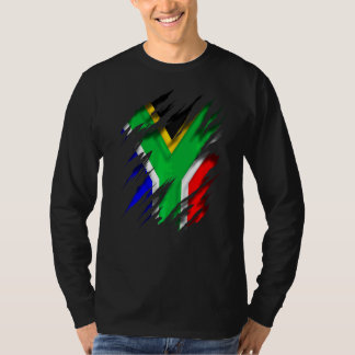 Südafrikanische Flagge von Za Zaf T-Shirt