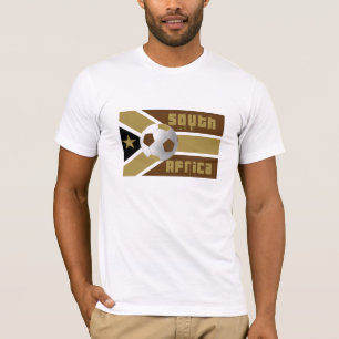 Südafrikanische Flaggen-ethnische Südafrika-Kuns T-Shirt