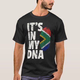 Südafrikanische Flaggenstaat Zuhause T-Shirt