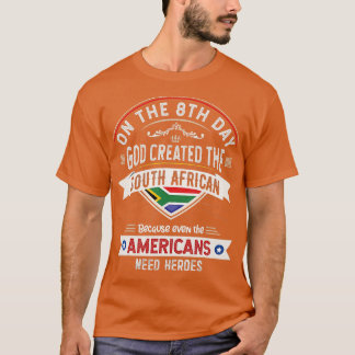 Südafrikanische Flaggenstaaten für Südafrikaner Mä T-Shirt