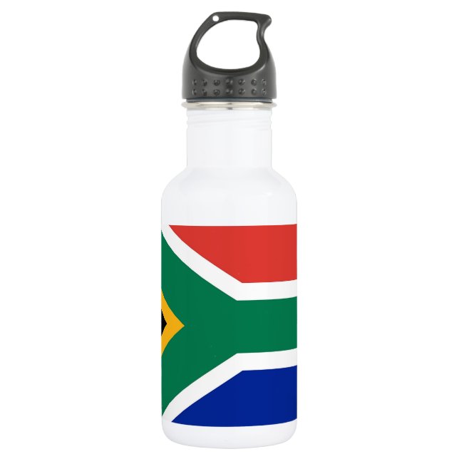 Südafrikanische Flasche für die Freiheit der Flagg Trinkflasche (Vorderseite)