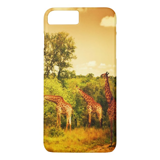 Südafrikanische Giraffen Case-Mate iPhone Hülle (Rückseite)