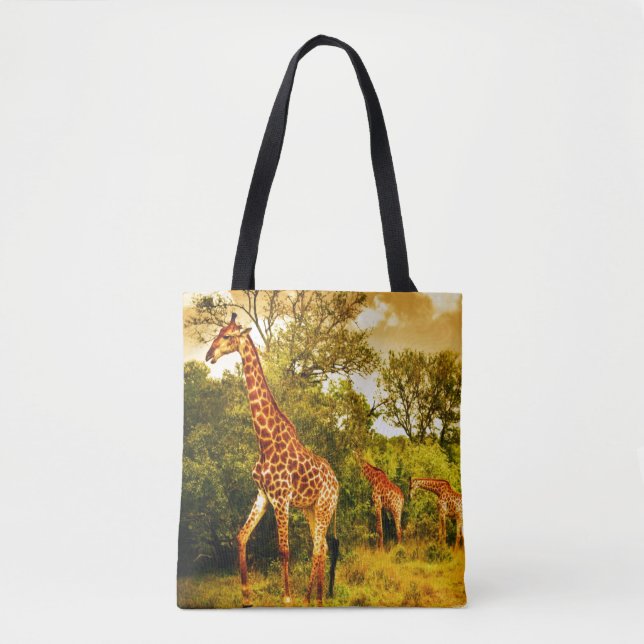 Südafrikanische Giraffen Tasche (Vorderseite)