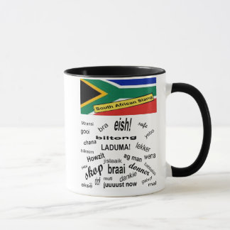 Südafrikanische Jargon-Tasse Tasse