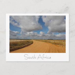 Südafrikanische Landschaft Landschaft Landschaft L Postkarte