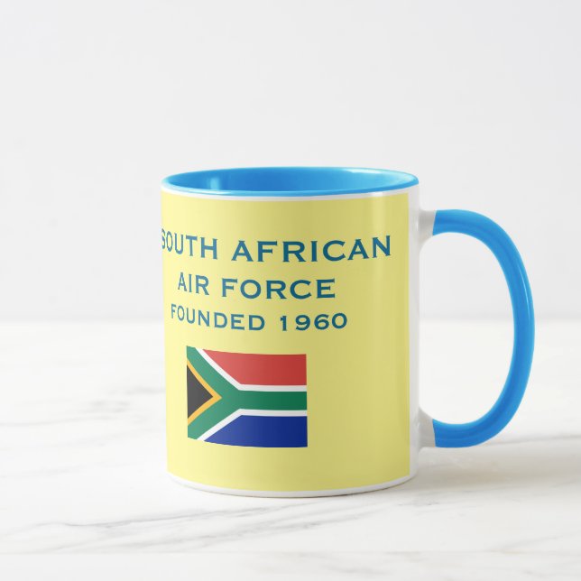 Südafrikanische Luftwaffen-Kaffee-Tasse Tasse (Rechts)