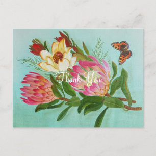 Südafrikanische Proteas Danke Postkarte