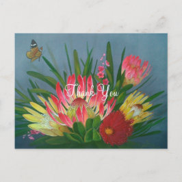Südafrikanische Proteas Vielen Dank Postkarte
