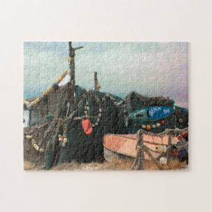 Südafrikanische Strandlooper Hütte.