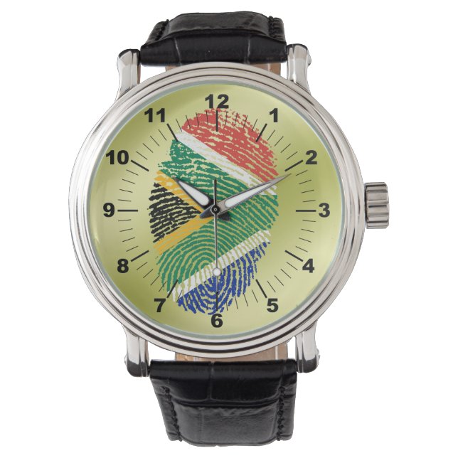 Südafrikanische Touch Armbanduhr (Vorderseite)