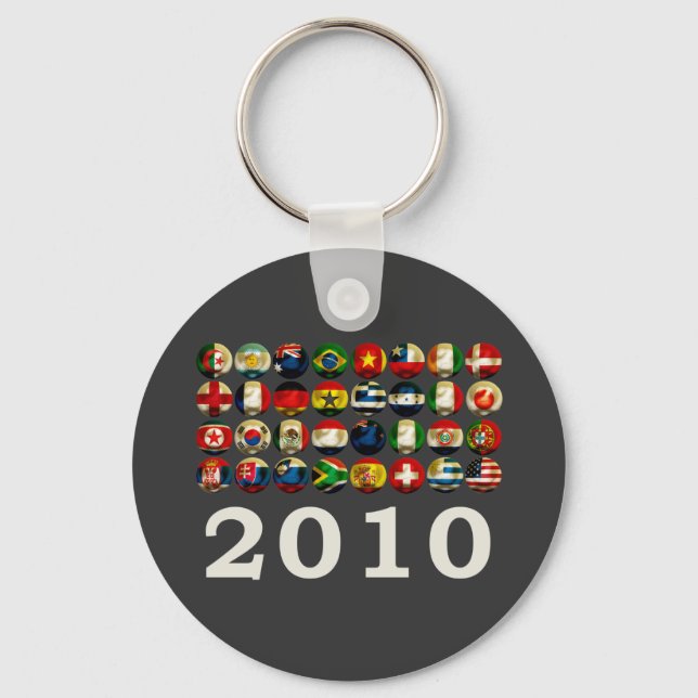 Südafrikanische Welt 2010 Schlüsselanhänger (Vorderseite)