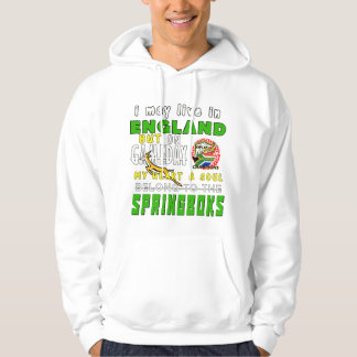 SÜDAFRIKANISCHER ENGLISCHER RUGBY FAN HOODIE