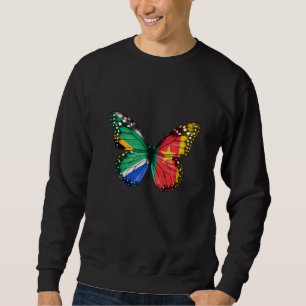 Südafrikanischer kamerunischer Flaggenfalter Sweatshirt