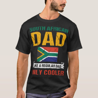Südafrikanischer Vater wie ein regelmäßiger Vater  T-Shirt
