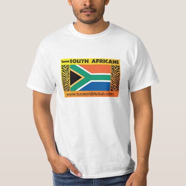 Südafrikanischer Verein-offizieller T - Shirt (Vorderseite)