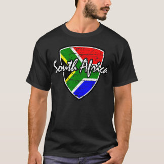Südafrikanisches Flaggen-Shirt T-Shirt