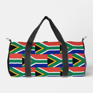 Südafrikanisches Flaggenmuster Duffle Bag