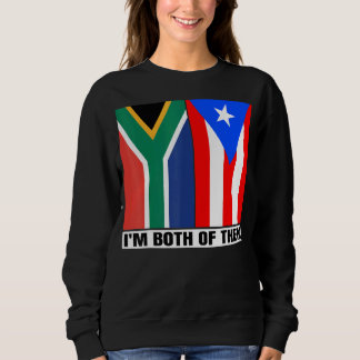 Südafrikanisches und puerto-amerikanisches Erbe Sü Sweatshirt