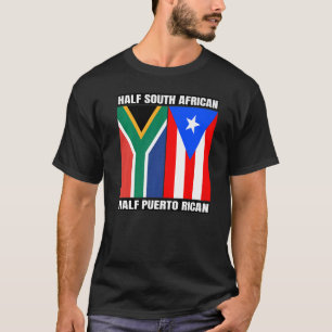 Südafrikanisches und puerto-amerikanisches Erbe Sü T-Shirt