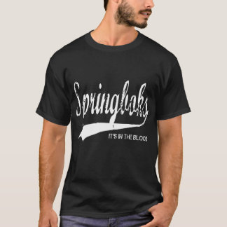 Südafrikaspringbok-Retro Art-Rugby-T - Shirts