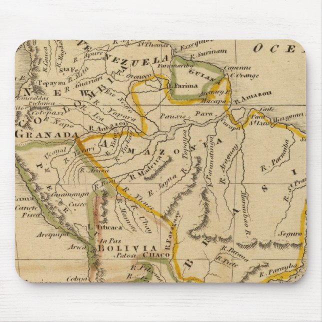 Südamerika 11 mousepad (Vorne)