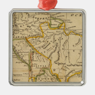 Südamerika 11 ornament aus metall